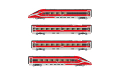 Arnold HN2619S - N - 4-tlg. E-Triebzug Frecciarossa 1000, FS, Ep. VI - DC-Sound